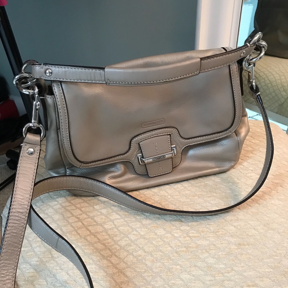 Gold Coach Crossbody